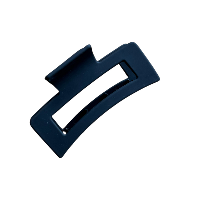 Matte Rectangle Claw Clips