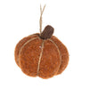 Felted Pumpkin Mini Ornaments