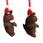 Woodland Felt Animal Ornaments