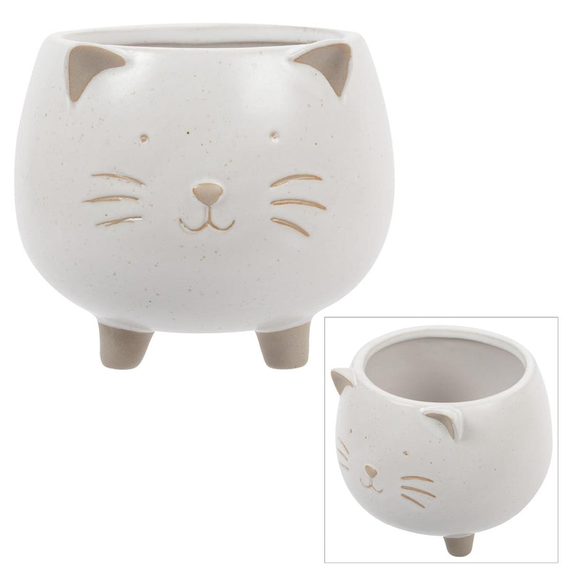 Kitty Ceramic Planter