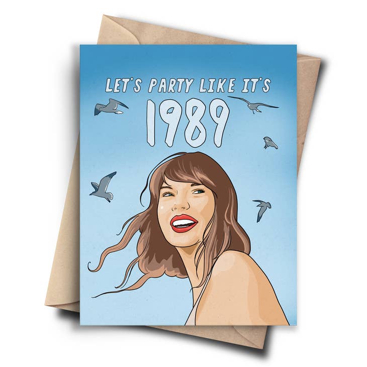 Party Like It's 1989 Birthday Card