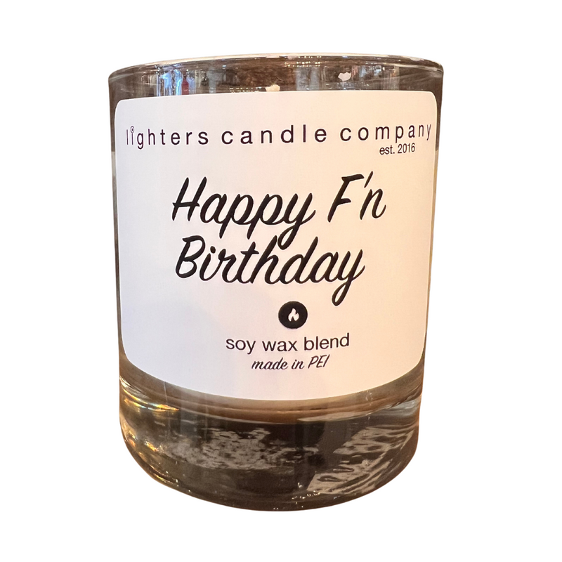 Happy F'n Birthday Candle