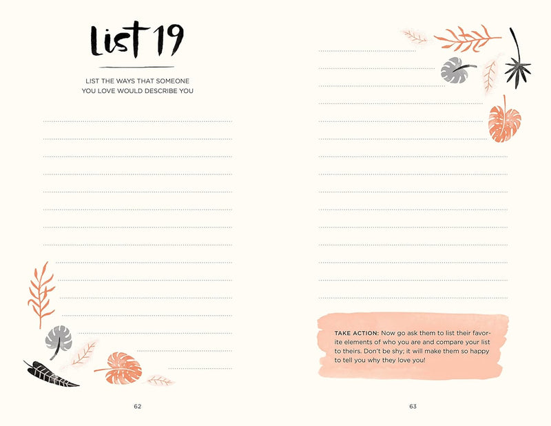 52 Lists for Happiness Journal