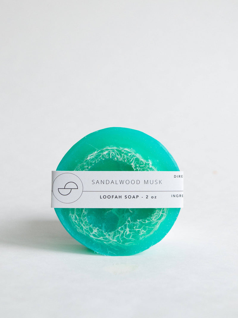 Sandalwood Musk Loofah Soap