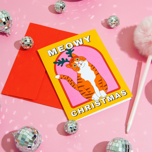 Meowy Christmas | Christmas Card