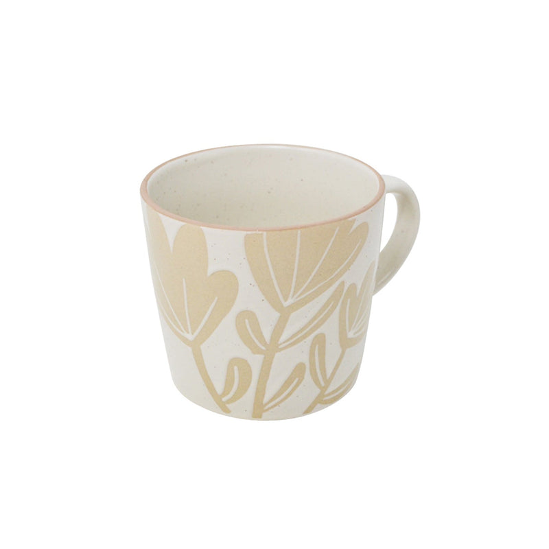 Cream Tulip Mug
