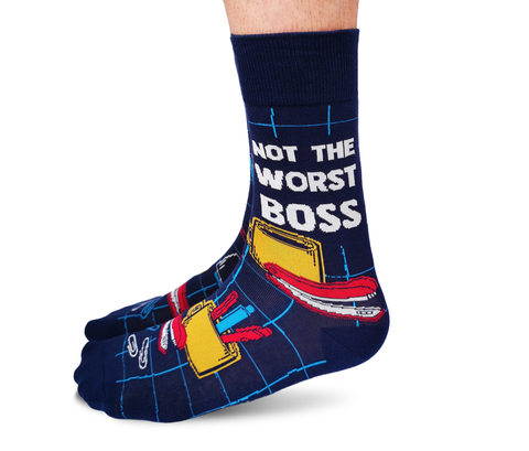 Not the Worst Boss Socks