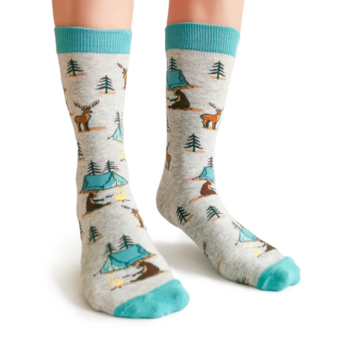 Camping Queen Socks