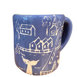 Ceramic Whale Watching Mug