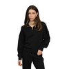 Mailyn Soft Scuba 1/4 Zip Sweater (Black)