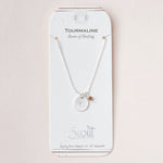 Stone Intention Charm Necklaces (Asst.)