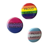 Proud Parent Pins (Assorted Pride Flags)