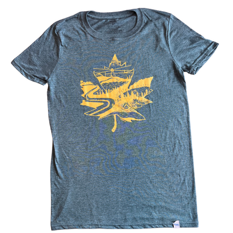 Scenic Maple Leaf Unisex T shirt My HOME Mercantile