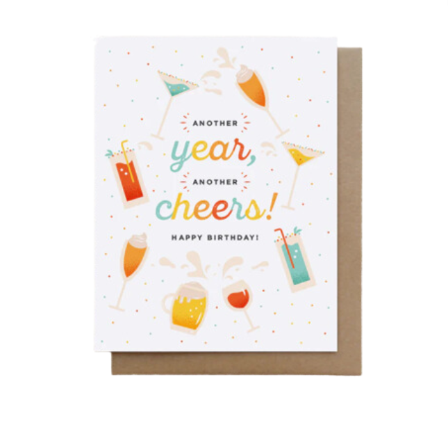 Another Year, Another Cheers Card