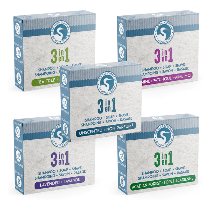 Assorted Mini 3-in-1 Soaps