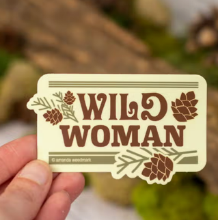 Wild Woman Sticker