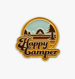 Happy Camper Enamel pin