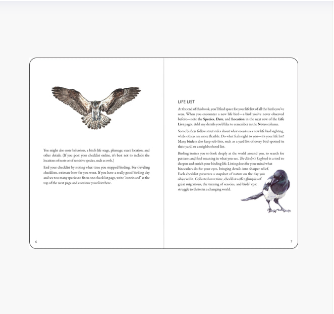 The Birders Log Book