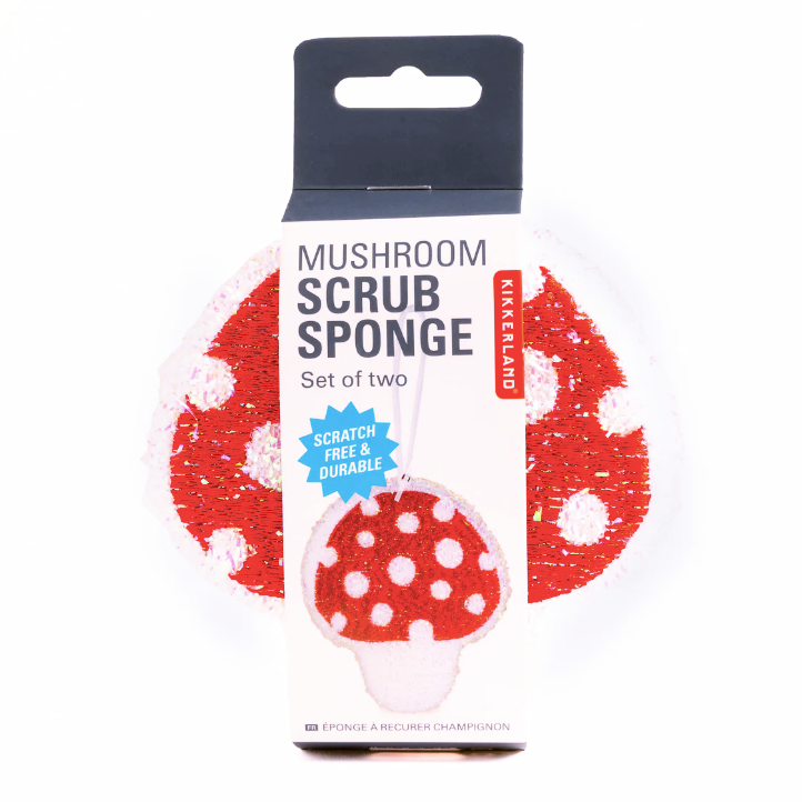 Mushroom Scrub Sponges