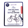 Bike Key Ring and Bottle Opener