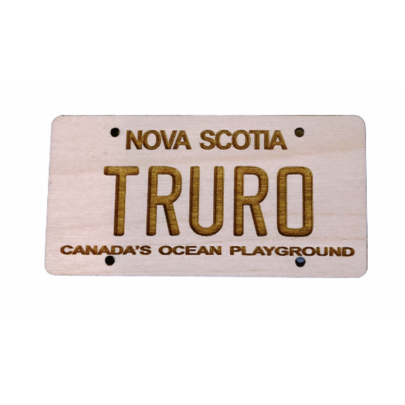 Truro License Plate Magnets