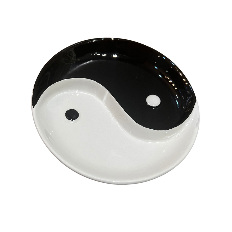 Yin Yang Ceramic Trinket Dish
