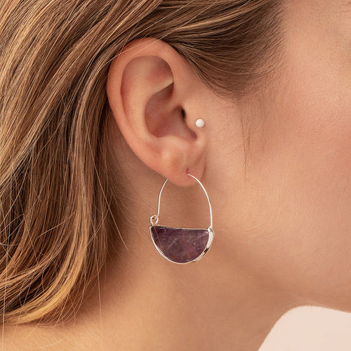 Stone Prism Earrings (2 Styles)