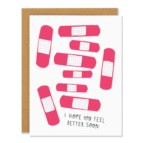 Feel Better Soon Bandages Card