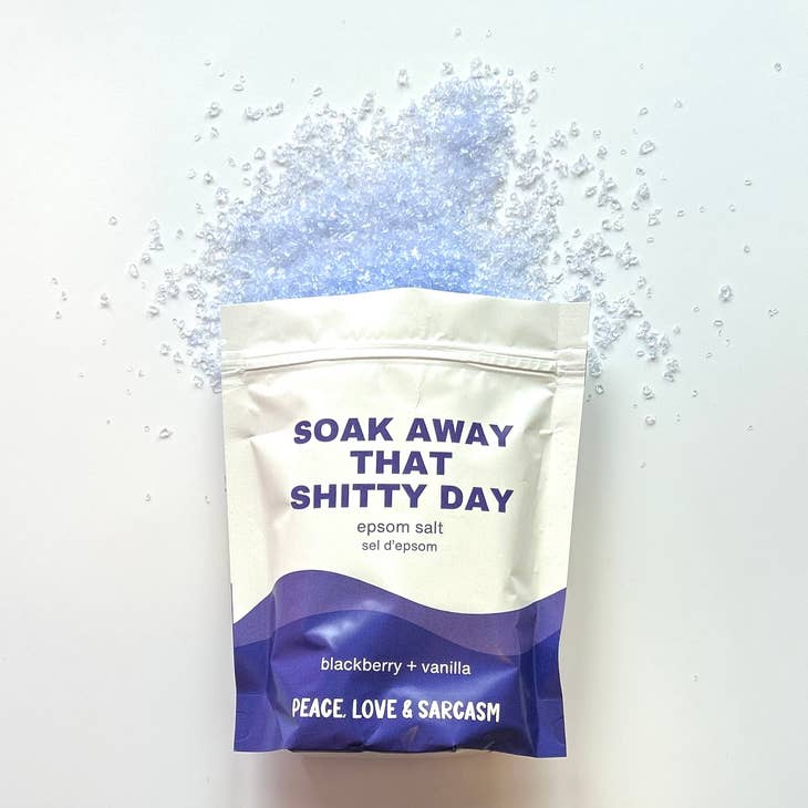 Soak Away That Shitty Day Salt Soak