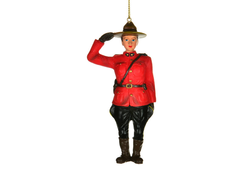 Female Rcmp Ornament