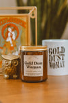 Gold Dust Woman Soy Candle - Shy Wolf - Fleetwood Mac