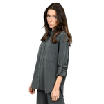 Alaia Super Soft Modal Long Sleeve (Dark Ivy)