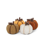 Felted Pumpkins (Assorted Colours & Sizes)