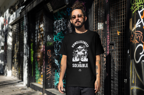 Homelessness is Solvable T-shirt: CAEH