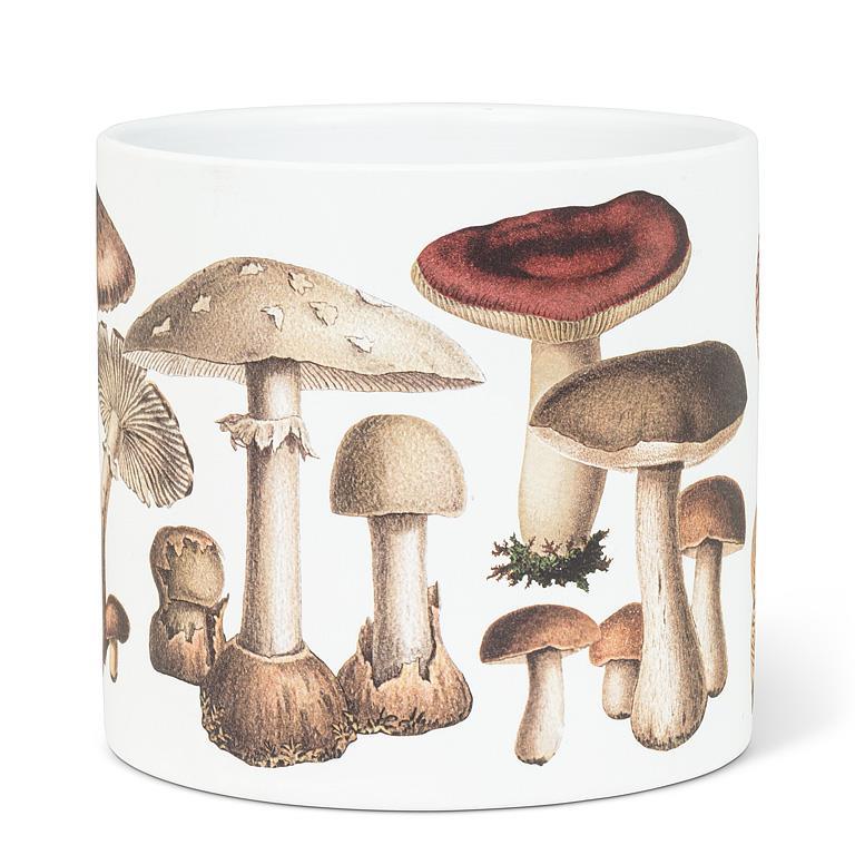 Large Botanical Mushroom Planter