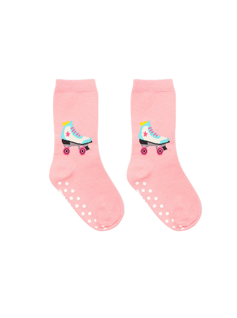 Rollerskate Kids 3D Crew Sock