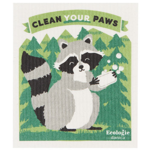 Clean Your Paws Swedish Dishcloth