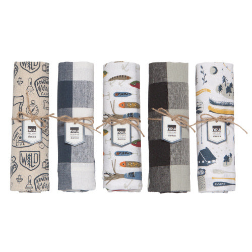 Assorted Outdoor Designs Dish Towels
