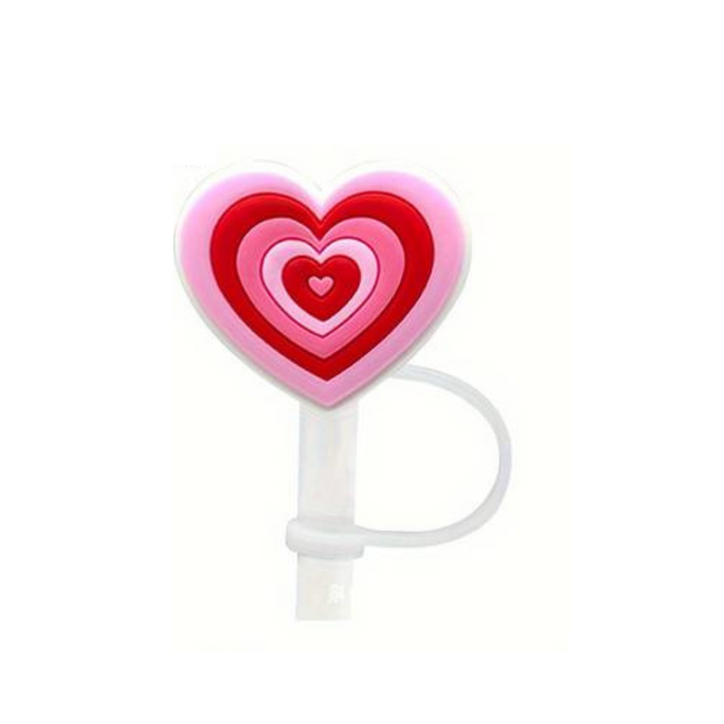 Heart Straw Covers (10mm)