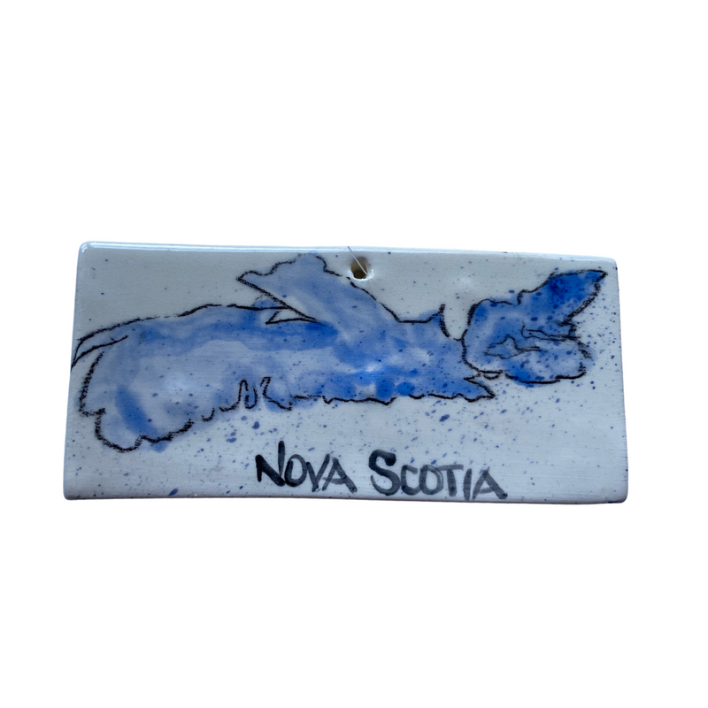 Ceramic Nova Scotia Ornament
