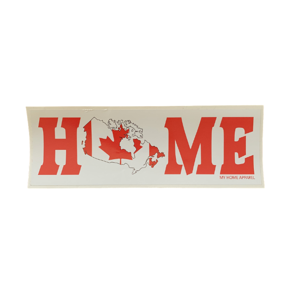 Canada HOME Bumper Sticker/Decal