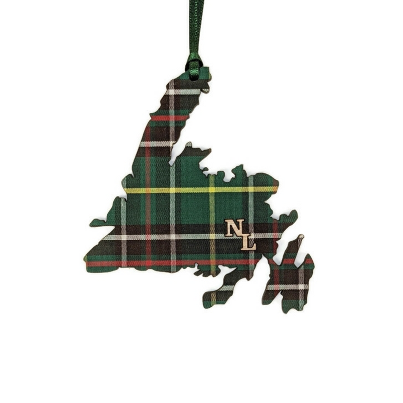 Newfoundland Tartan Province Ornament