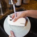 Whale-shaped Natural Scrub Sponge