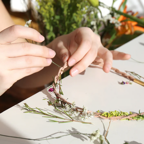 DIY Fresh Flower Necklace Kit
