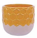 Honeycomb Ceramic Planter