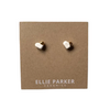 Ceramic Heart Studs